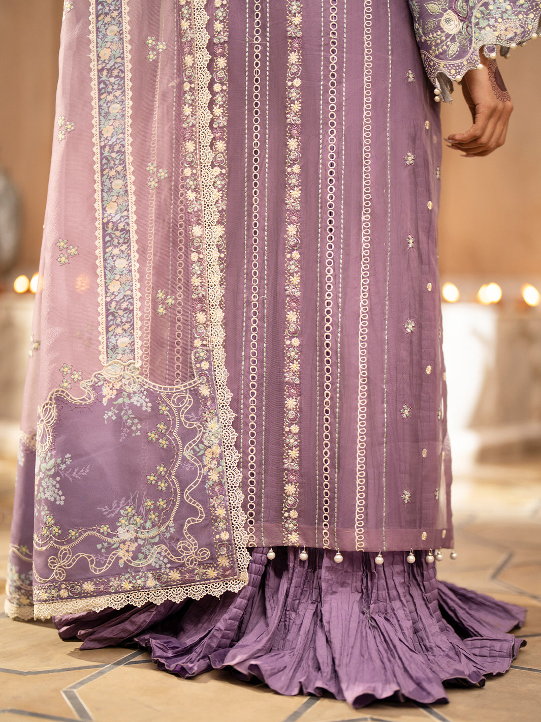 Binilyas | Dilbaro Embroidered Festive Lawn 24 | 406-A