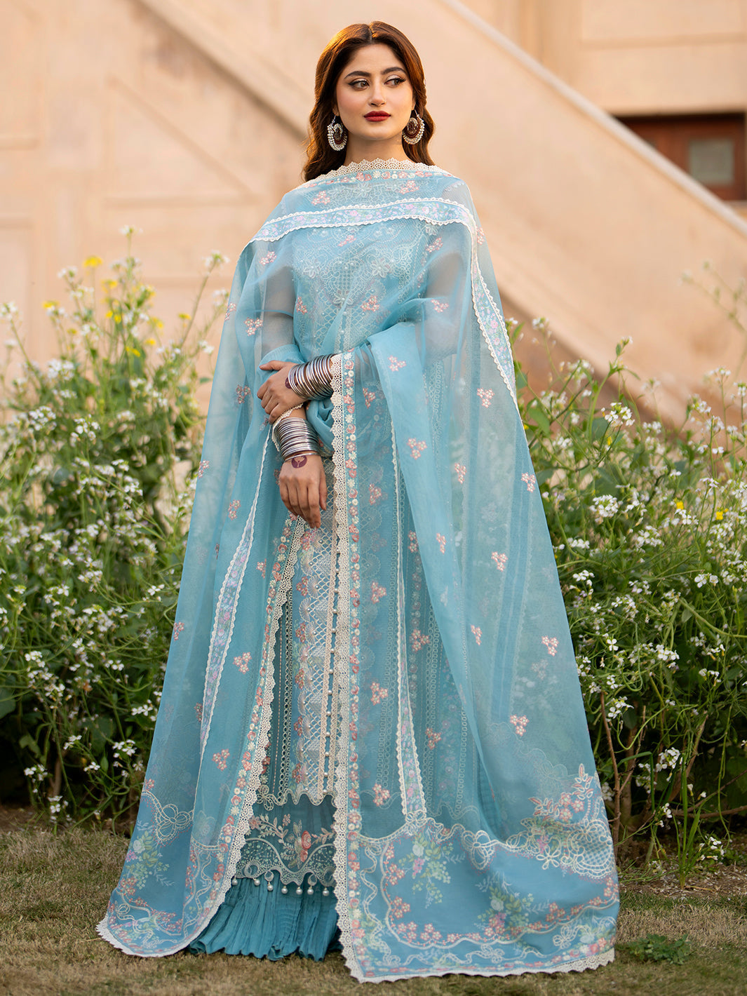 Binilyas | Dilbaro Embroidered Festive Lawn 24 | 406-B