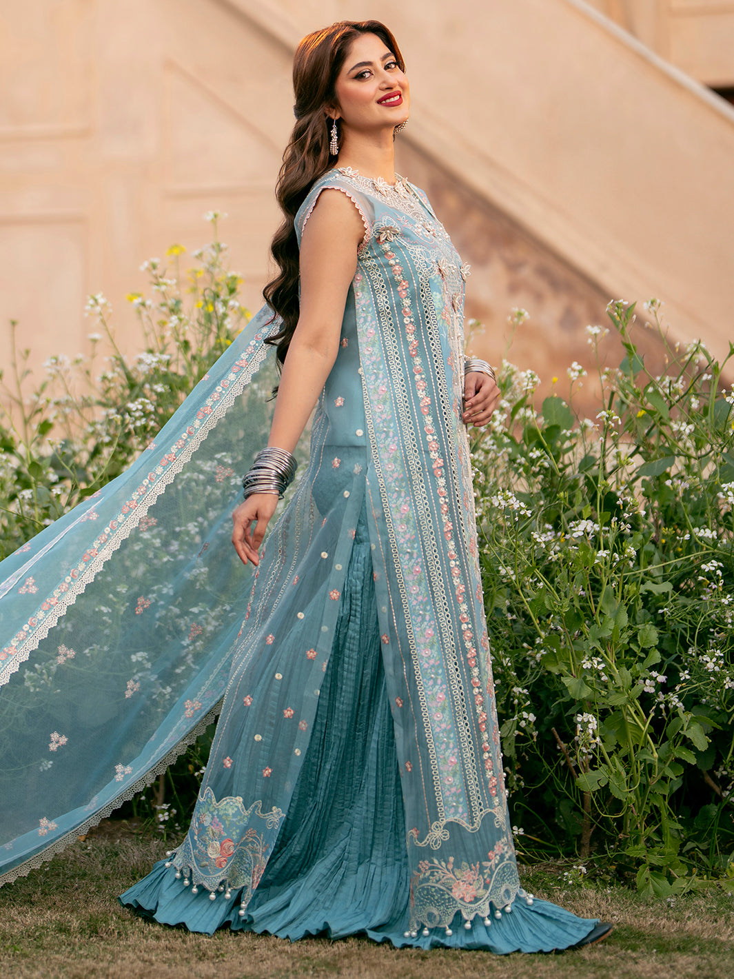 Binilyas | Dilbaro Embroidered Festive Lawn 24 | 406-B