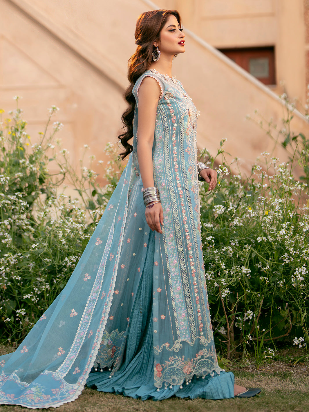 Binilyas | Dilbaro Embroidered Festive Lawn 24 | 406-B