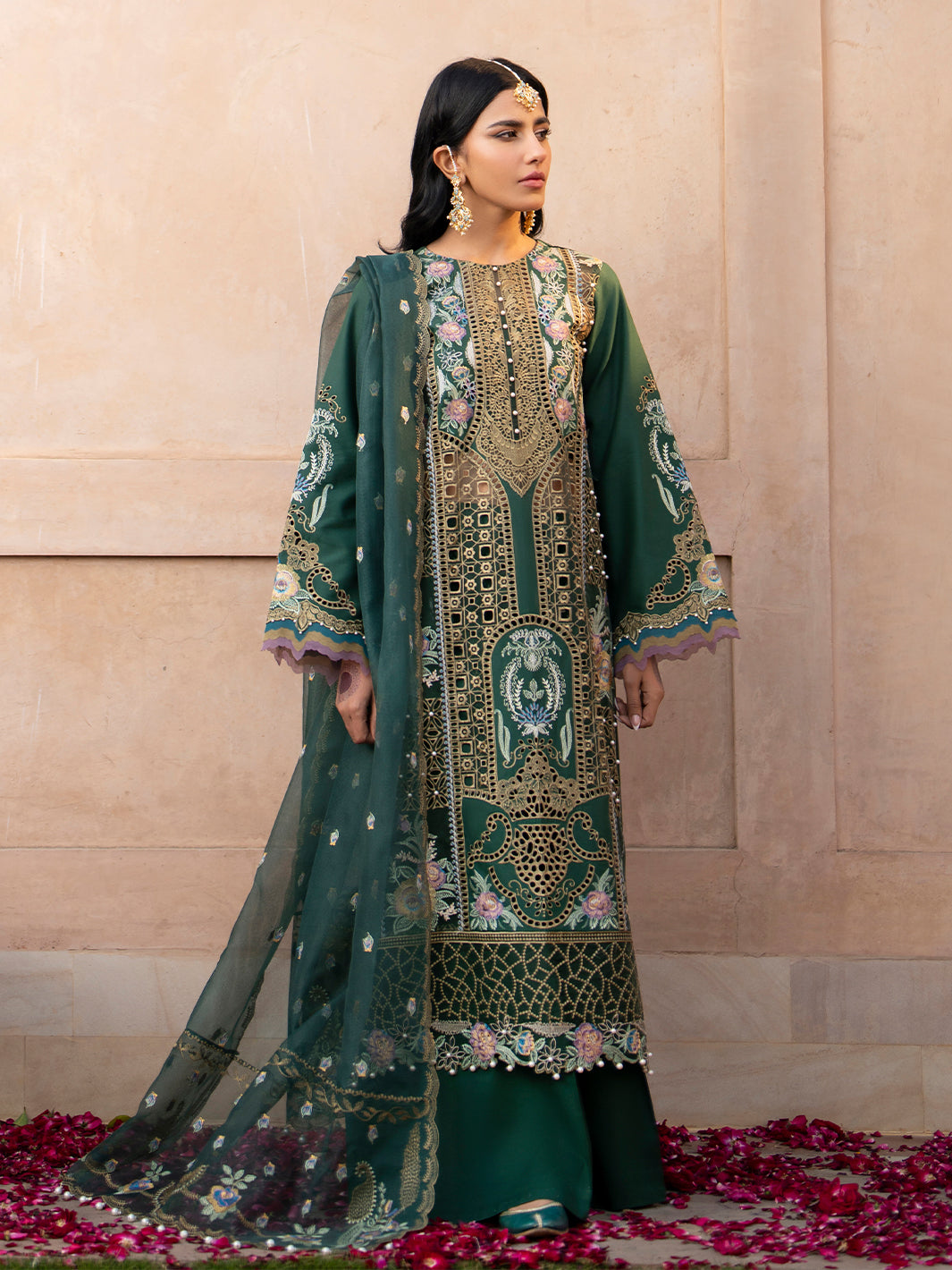 Binilyas | Dilbaro Embroidered Festive Lawn 24 | 407-A