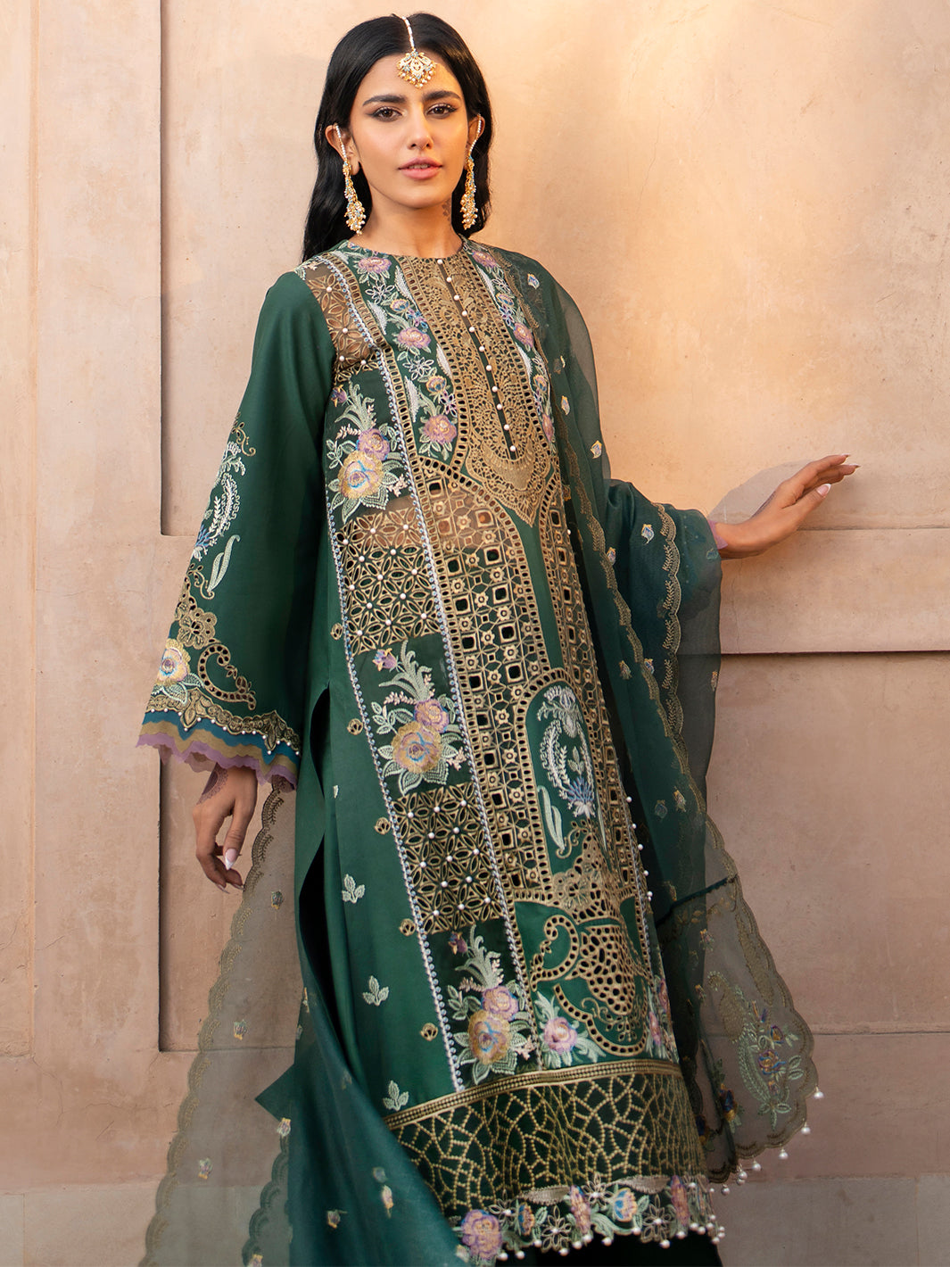 Binilyas | Dilbaro Embroidered Festive Lawn 24 | 407-A