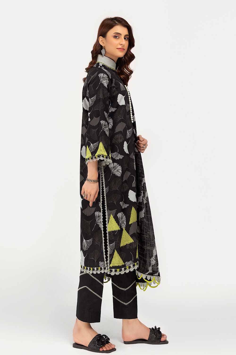 Gul Ahmed | Winter Collection 24 | Cotton Net Dupatta CD-42007