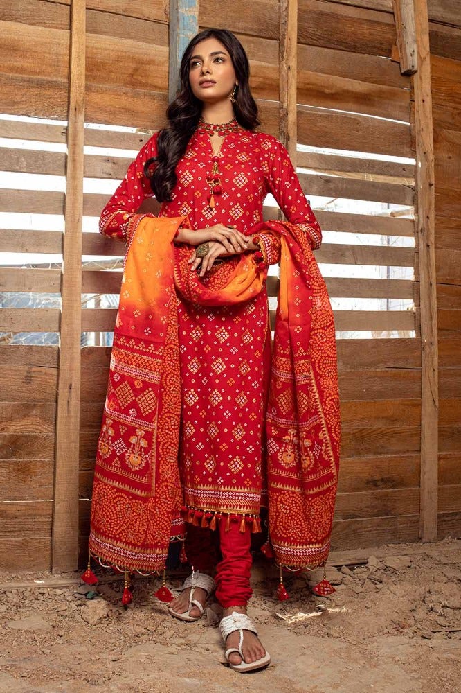 Gul Ahmed | Chunri Collection |  CL-42004 A