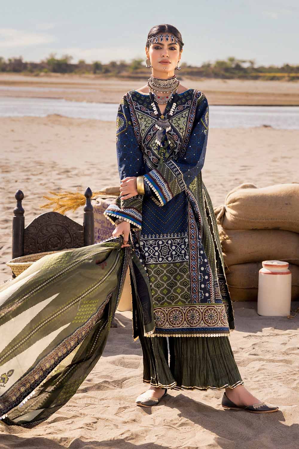 Gul Ahmed | Ajrak Kahani | CL-42119