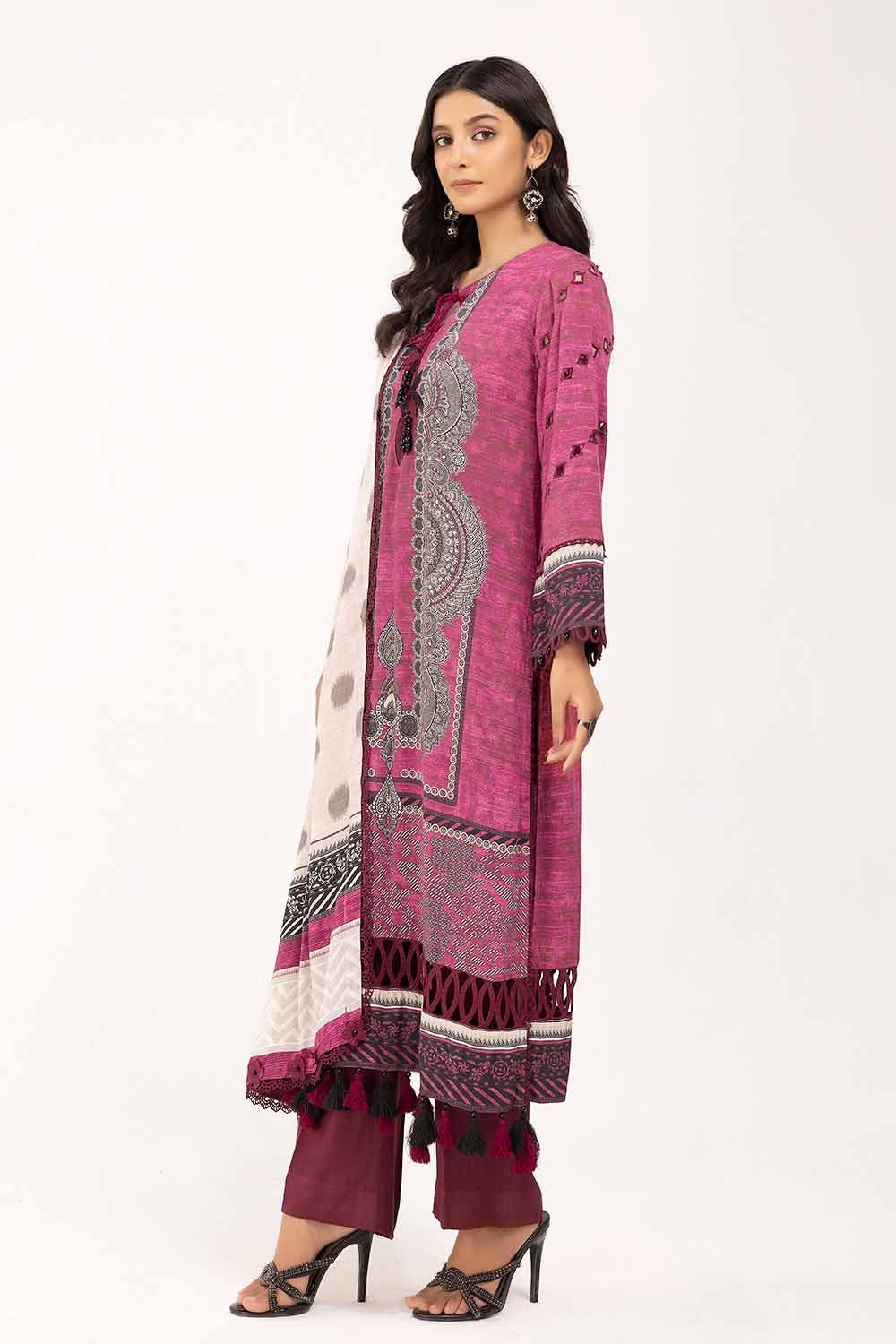 Gul Ahmed | Winter Collection 24 | Cotail Suit CV-42004