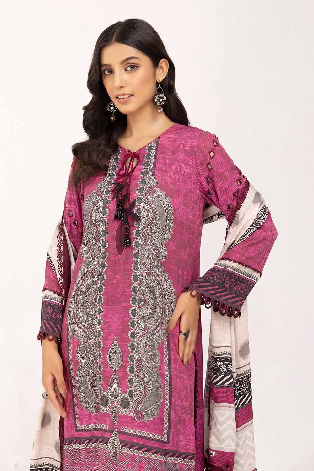 Gul Ahmed | Winter Collection 24 | Cotail Suit CV-42004