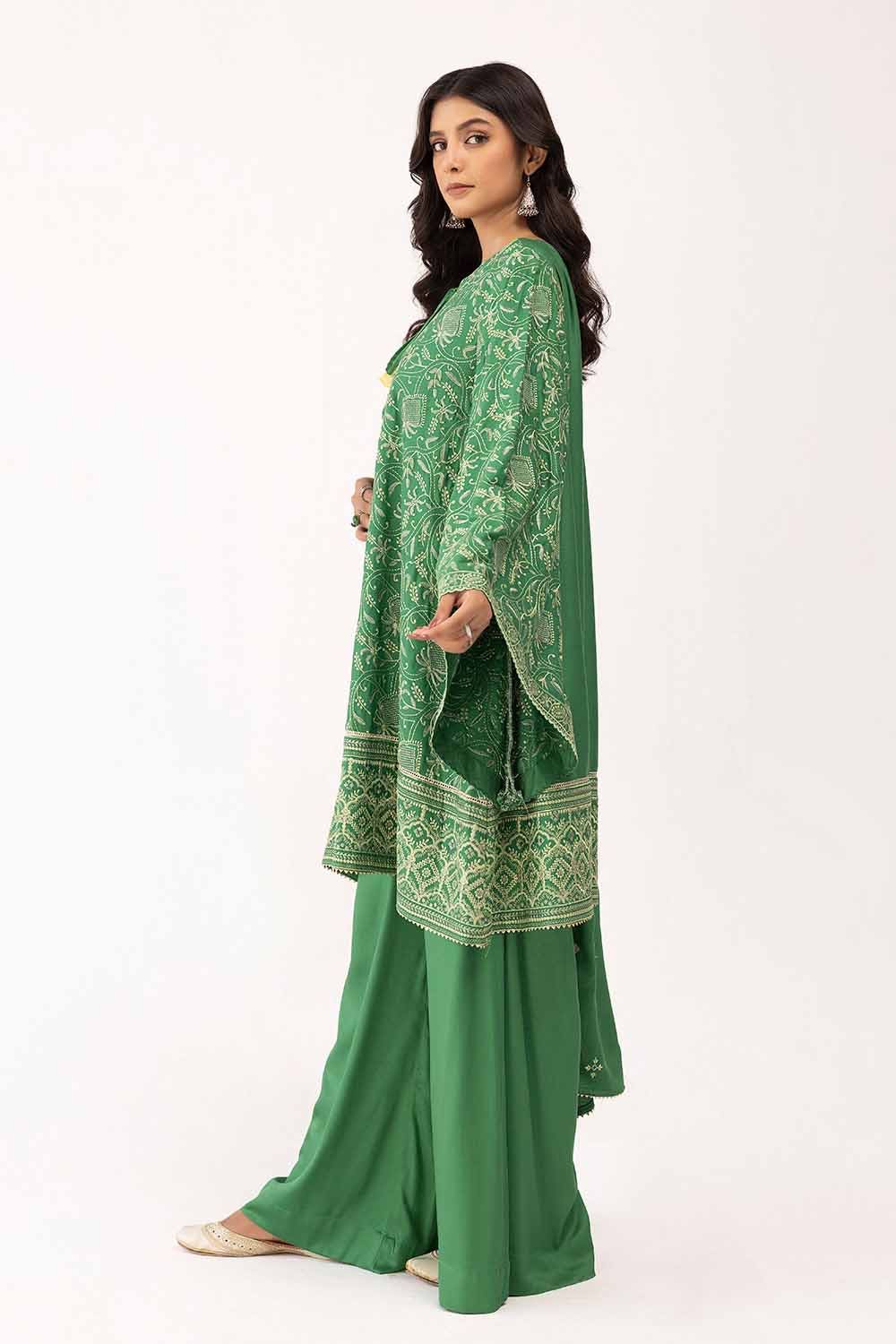 Gul Ahmed | Winter Collection 24 | Cotail Dupatta CV-42007