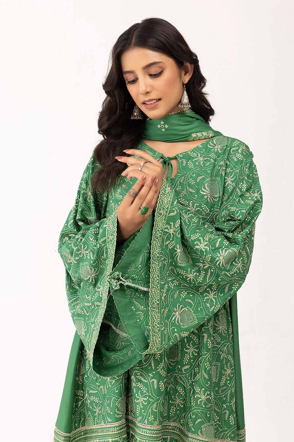Gul Ahmed | Winter Collection 24 | Cotail Dupatta CV-42007