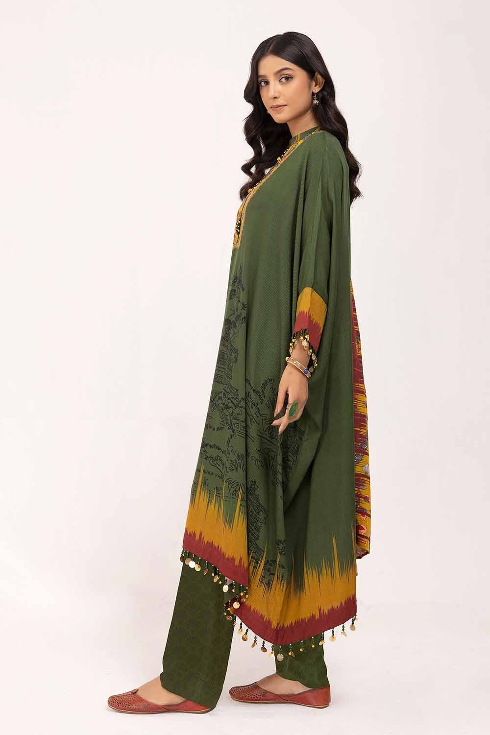 Gul Ahmed | Winter Collection 24 | Cotail Suit CV-42008