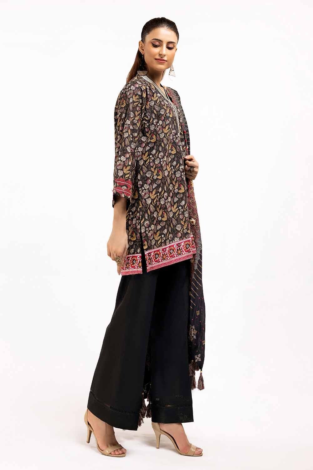 Gul Ahmed | Winter Collection 24 | Twill Cotton Linen Dupatta CV-42012