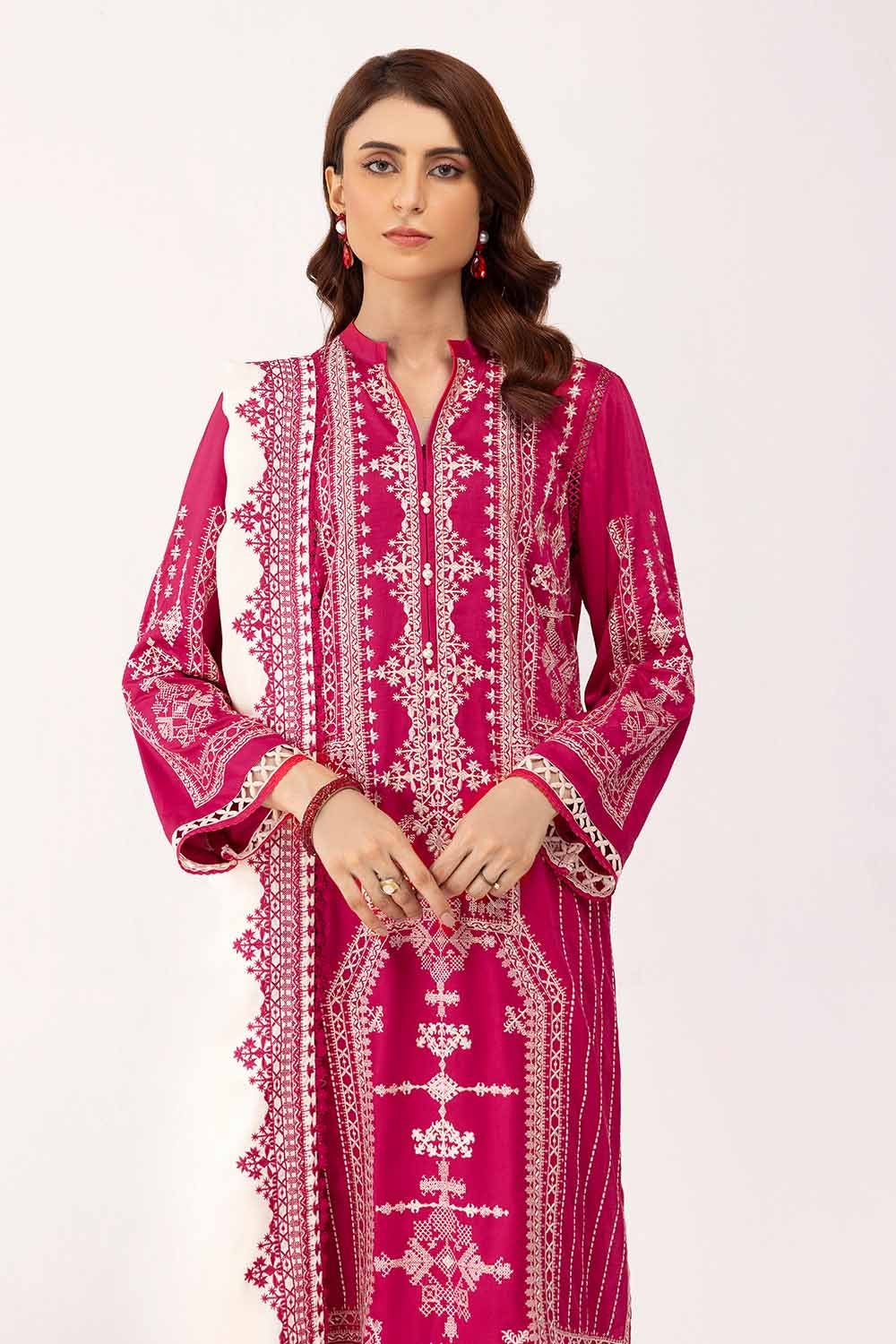 Gul Ahmed | Winter Collection 24 | Cotail Dupatta CV-42013