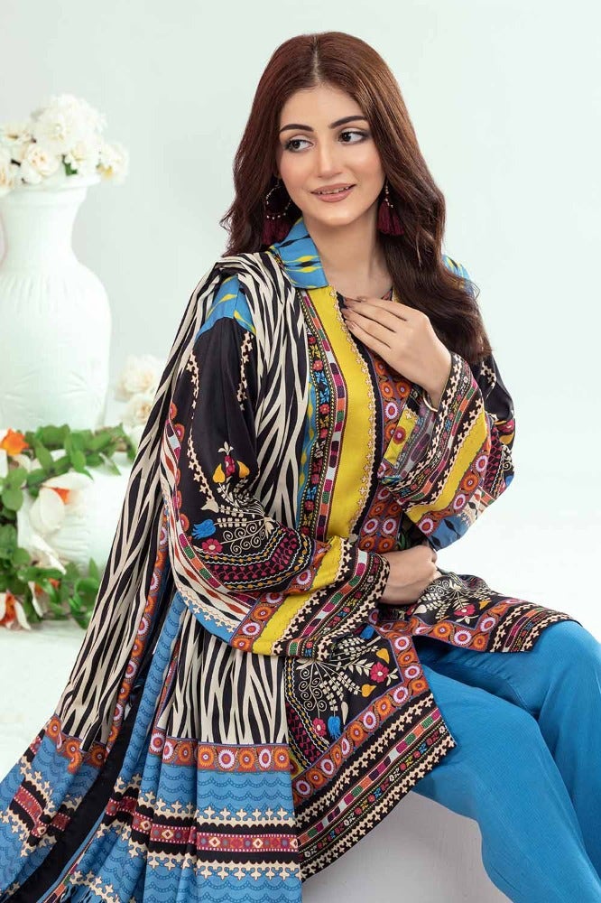 Gul Ahmed | Winter Collection 24 | Suit WNS-32210 B