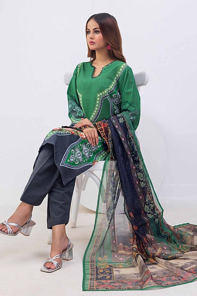 Gul Ahmed | Winter Collection 24 | Net Dupatta WRF-32011