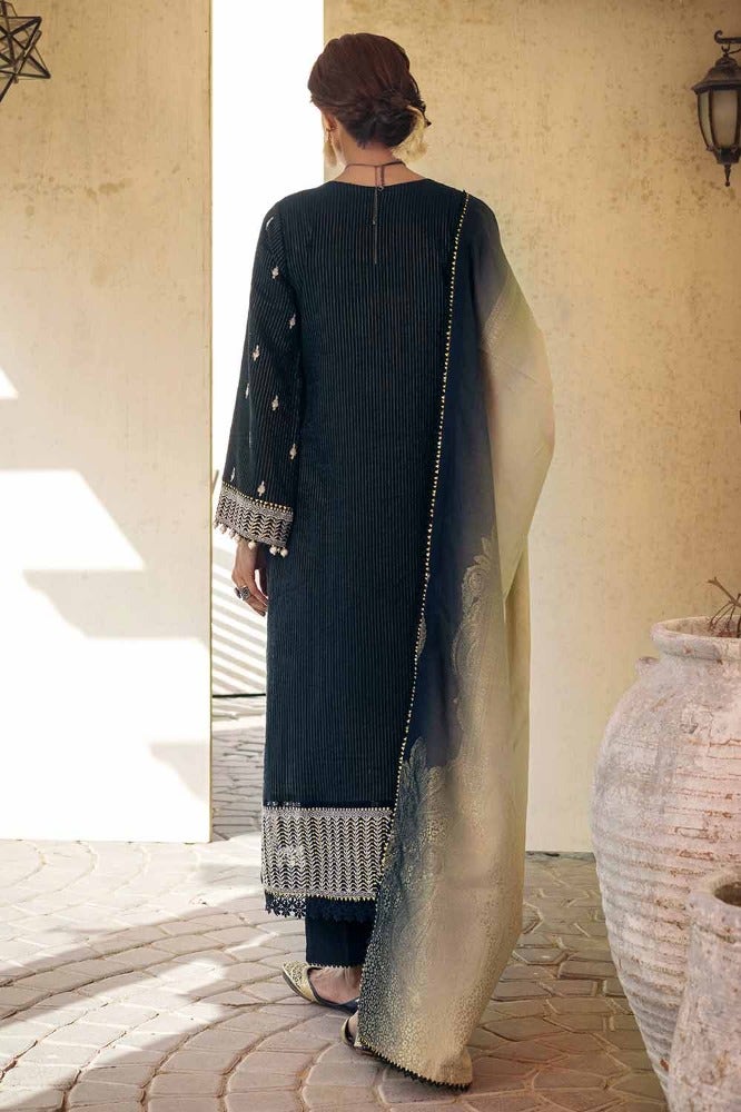 Gul Ahmed | Winter Collection 24 | Khaddar Jacquard Dupatta MJ-32077