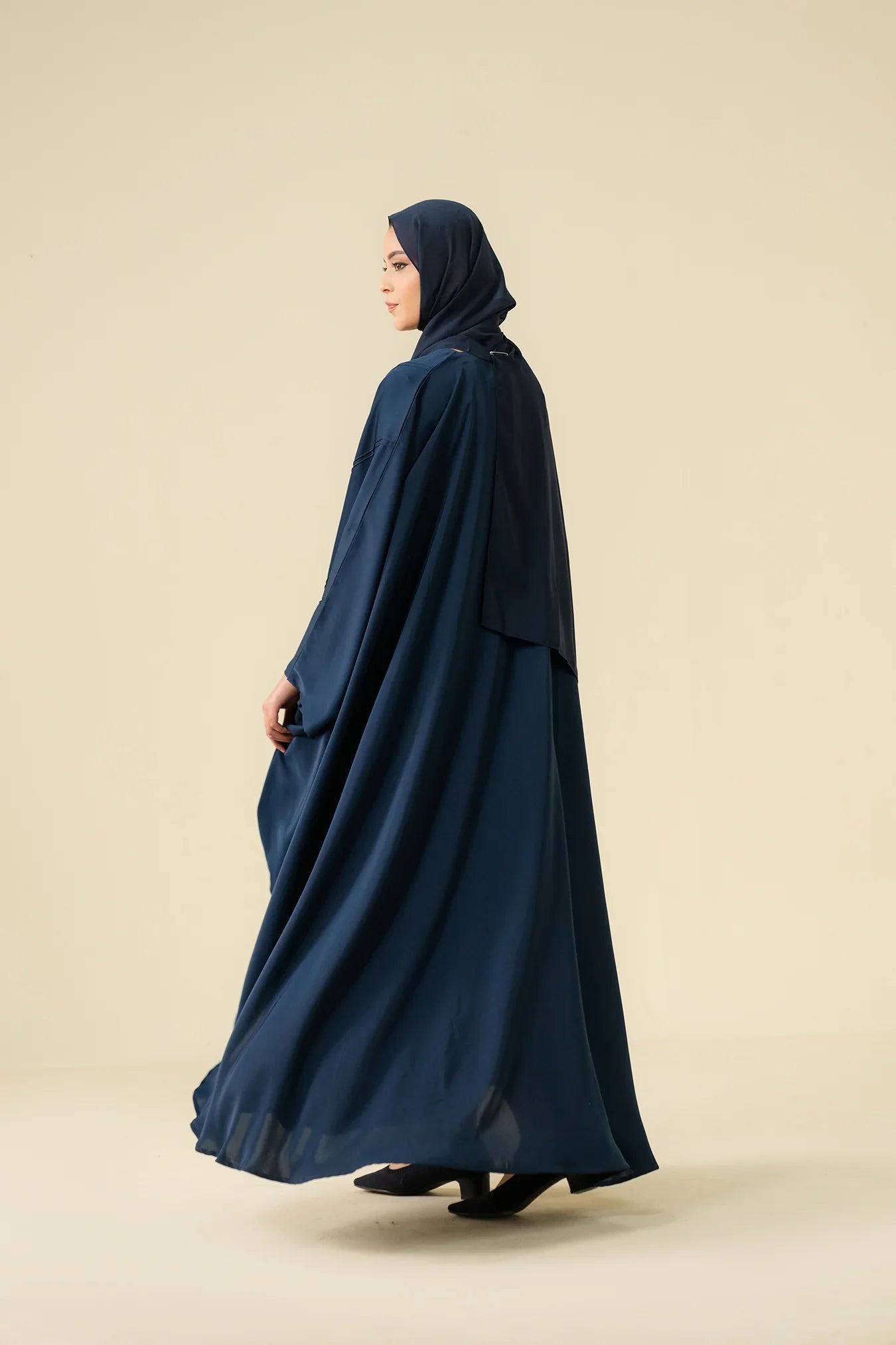 Navy Blue Abaya