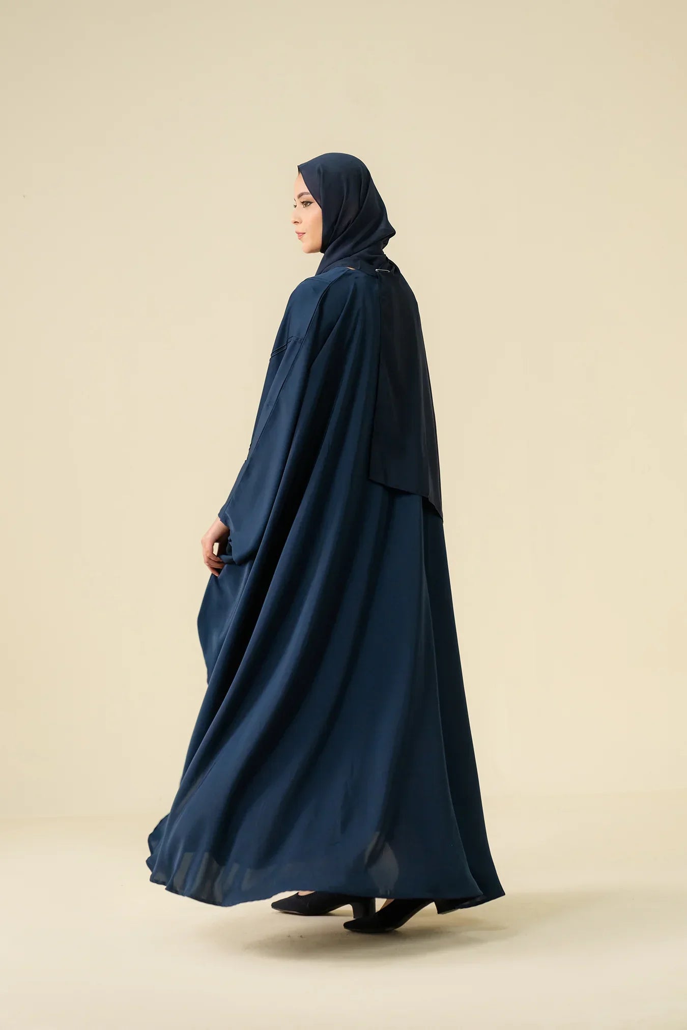 Navy Blue Abaya
