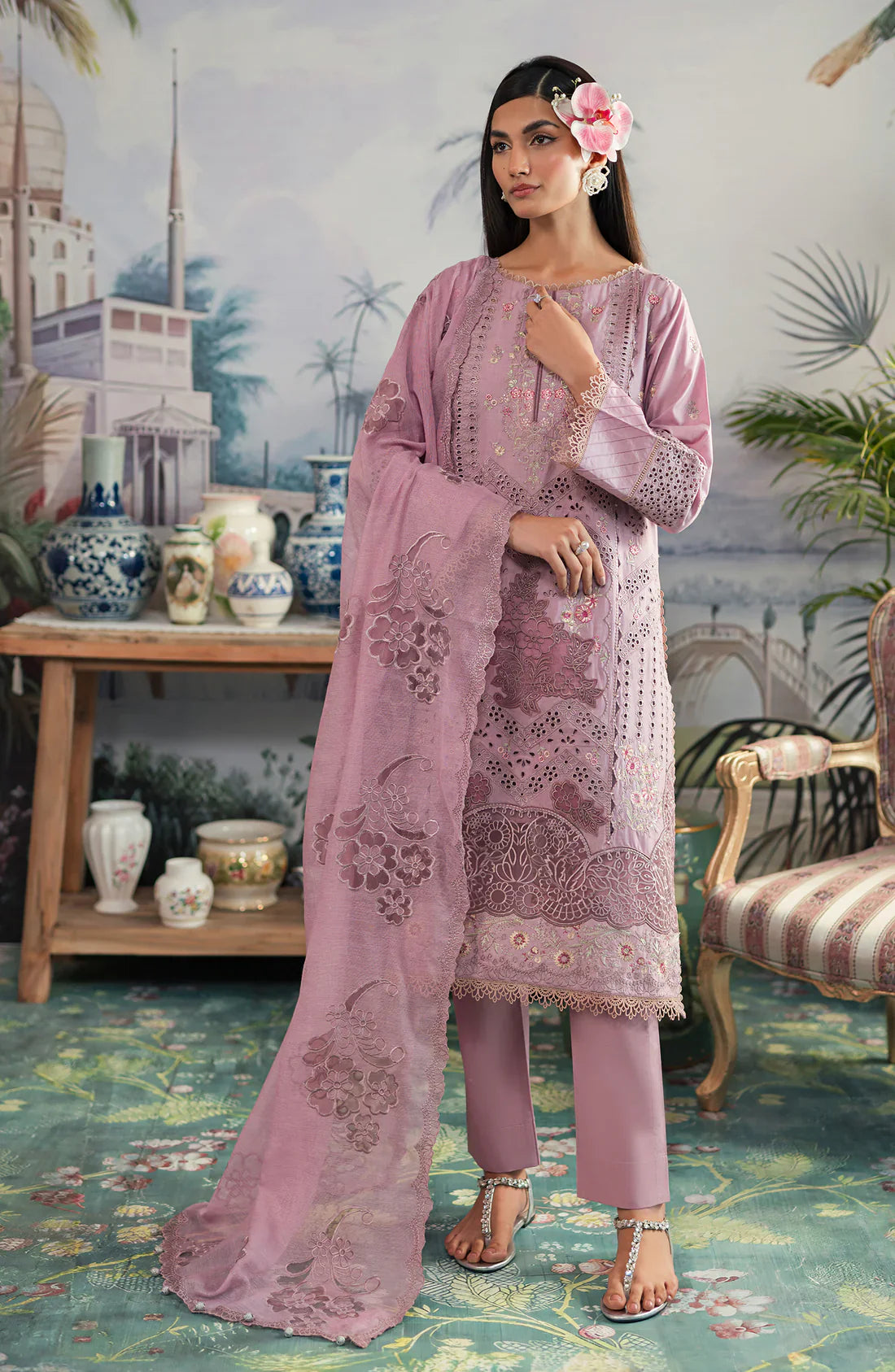 Emaan Adeel | Ayra Luxury Lawn 24 | AR-03
