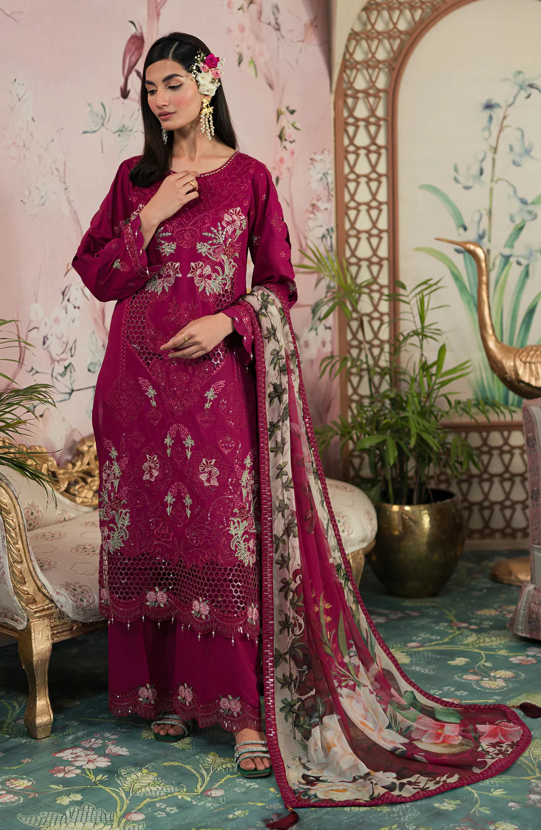 Emaan Adeel | Ayra Luxury Lawn 24 | AR-04