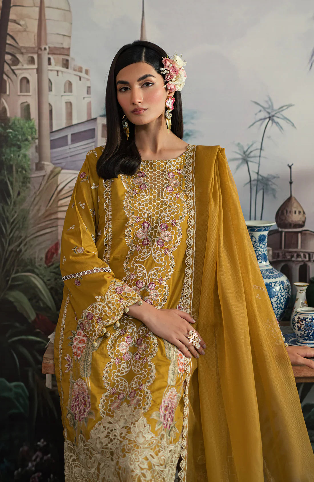 Emaan Adeel | Ayra Luxury Lawn 24 | AR-06