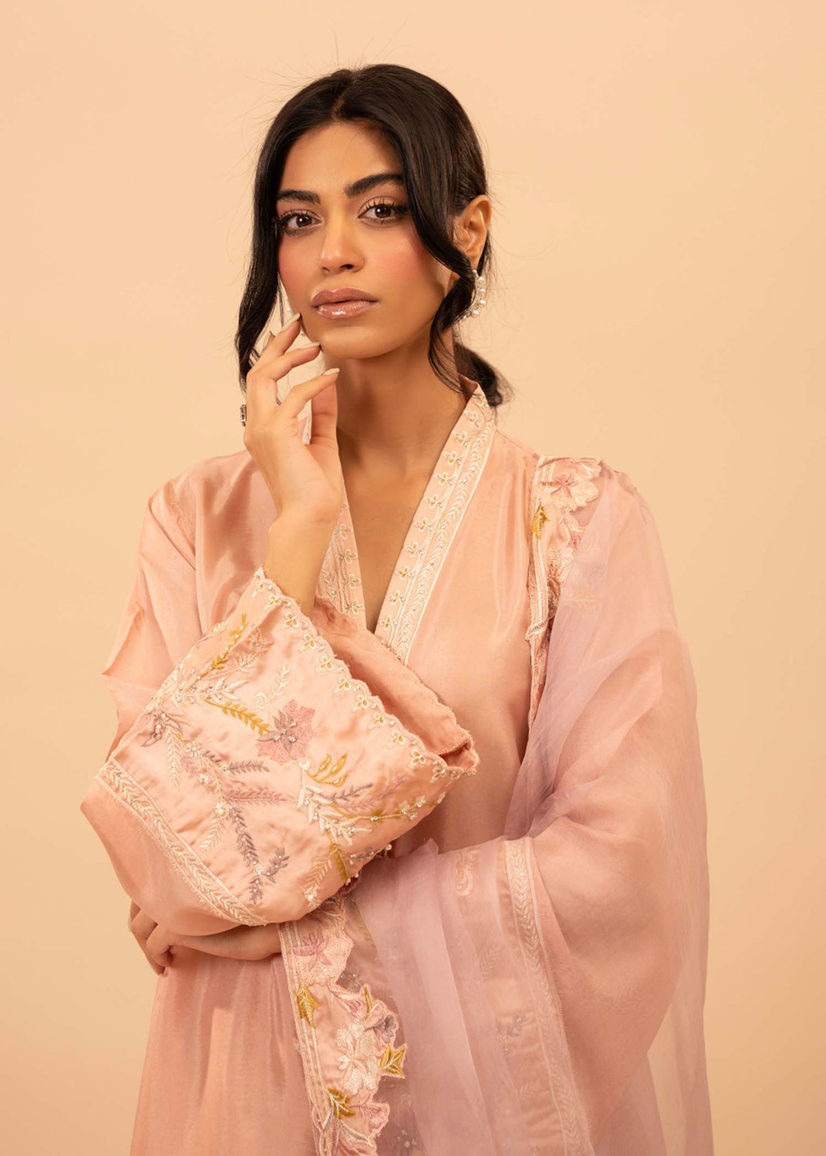 Mahgul | Emerald Hill Formals | Misty Pink