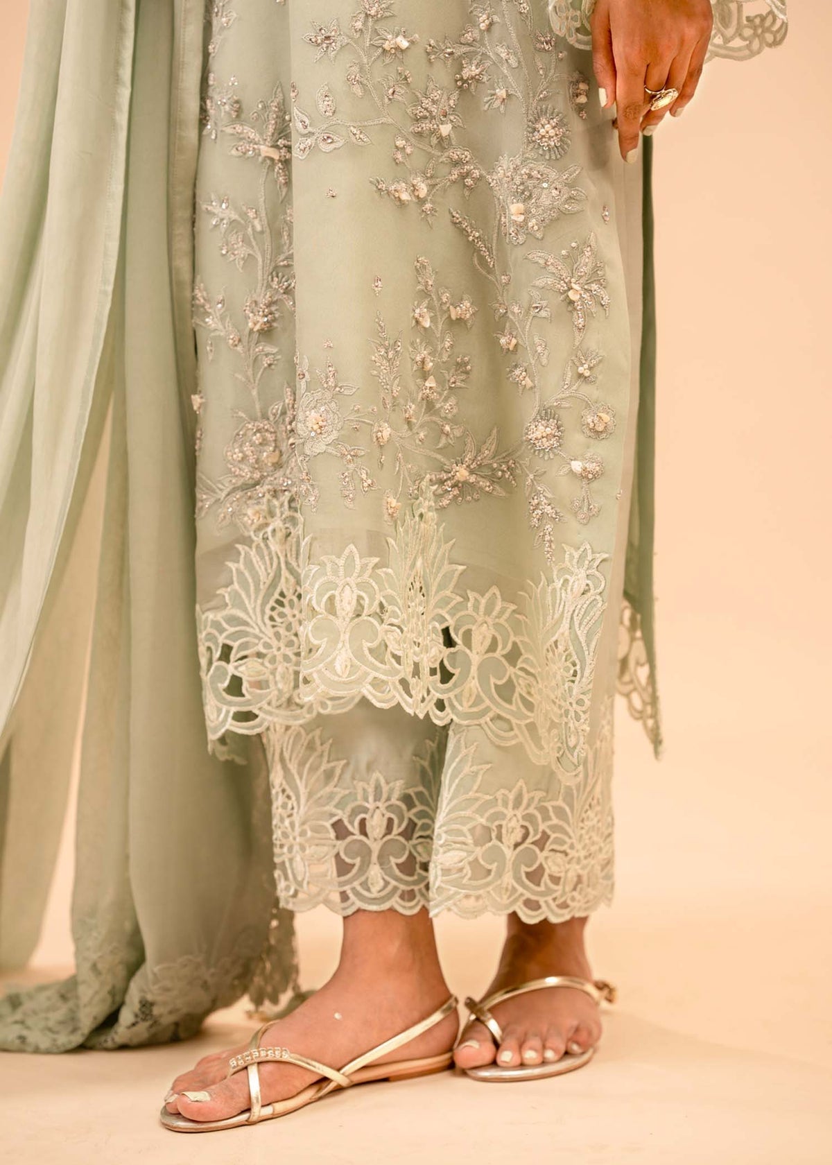 Mahgul | Emerald Hill Formals | Green Pearl