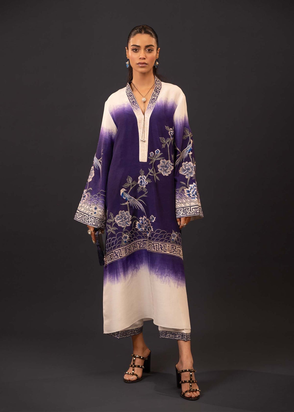 Mahgul | Emerald Hill Formals | Floral Ink