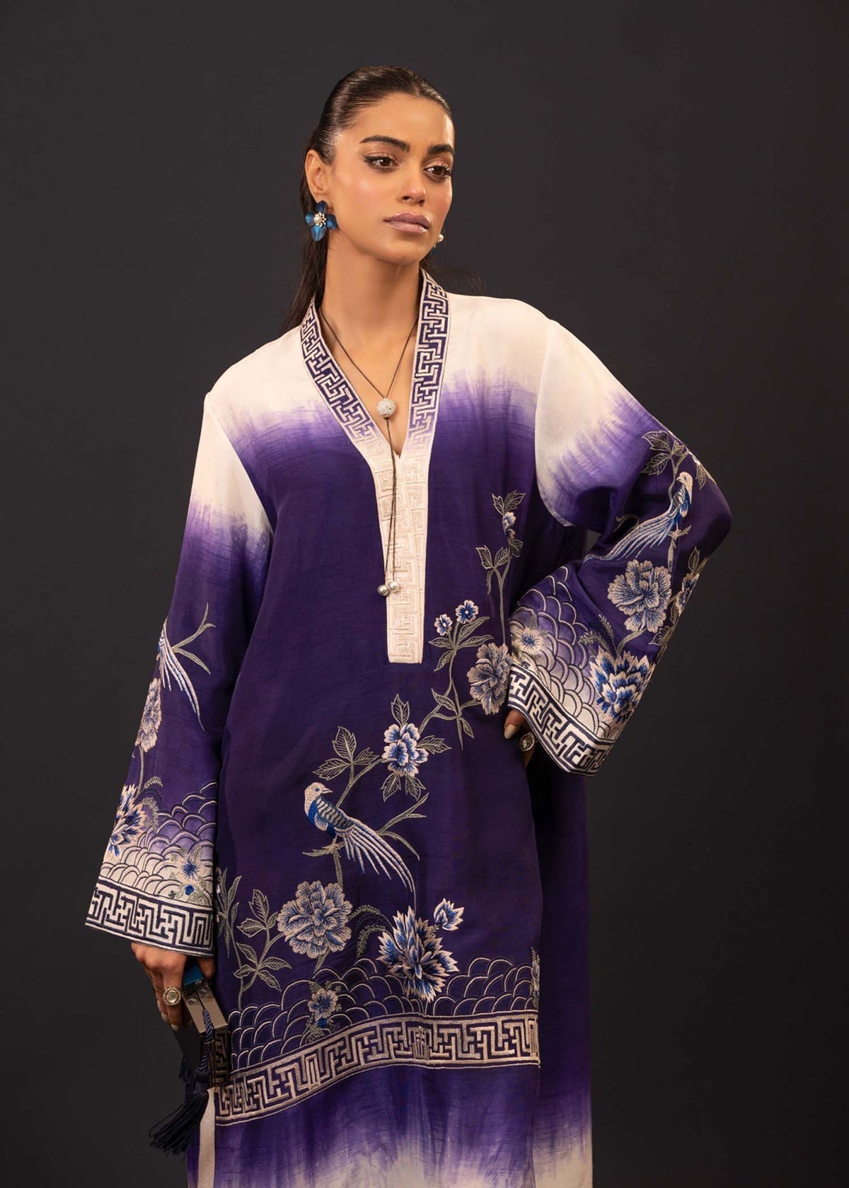 Mahgul | Emerald Hill Formals | Floral Ink