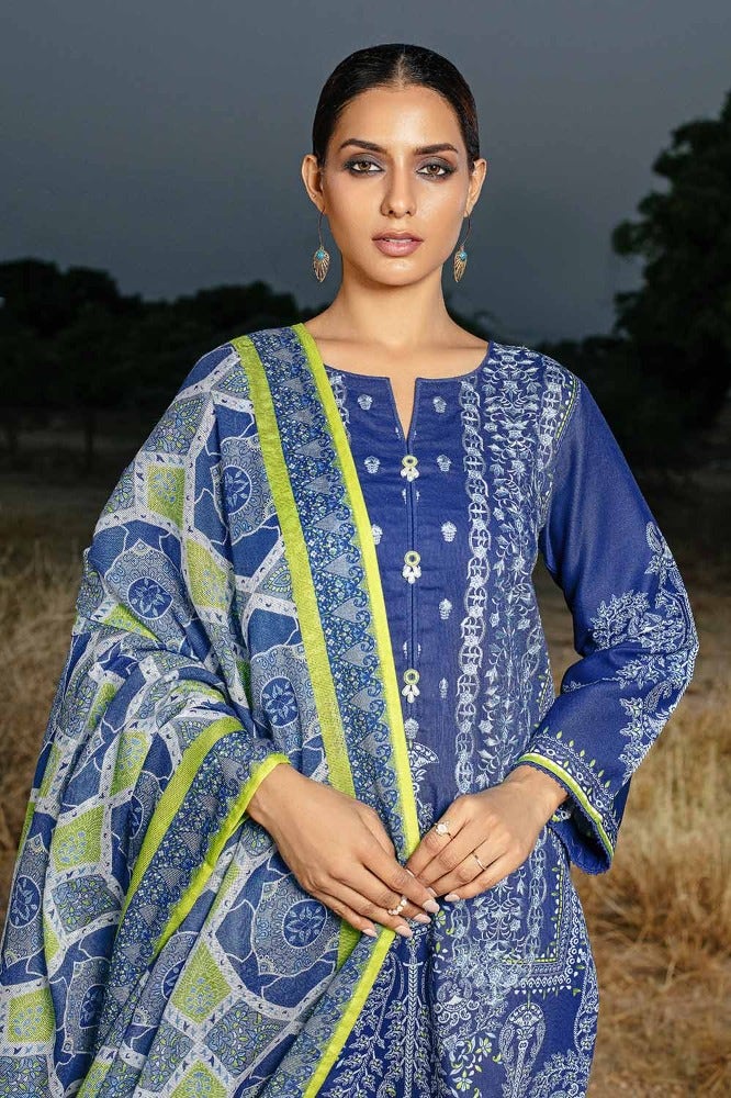 Gul Ahmed | Winter Collection 24 | Cotton Net Dupatta CD-32009