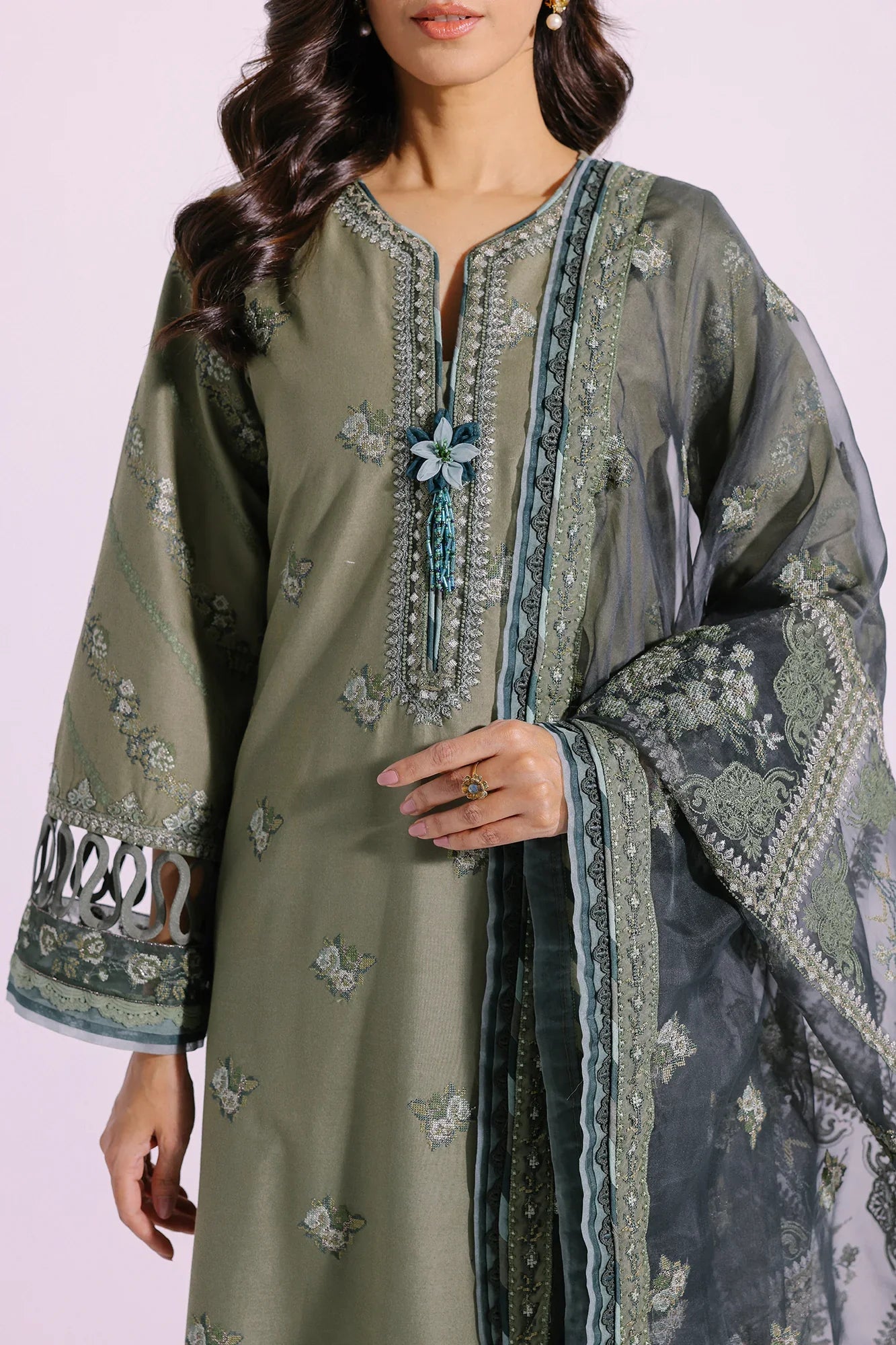 Ethnic | Rozana Collection SS 24 | E0415/203/127
