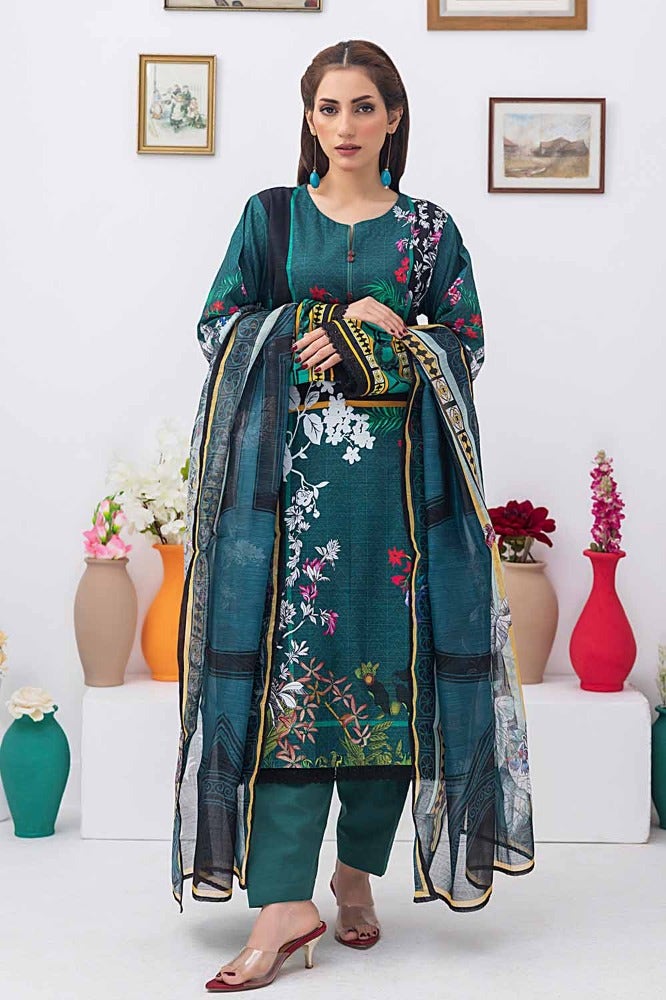 Gul Ahmed | Winter Collection 24 | Net Dupatta WRF-32015