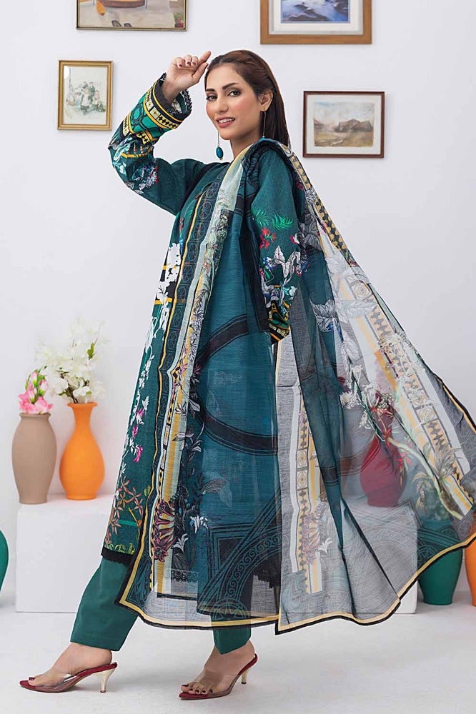 Gul Ahmed | Winter Collection 24 | Net Dupatta WRF-32015