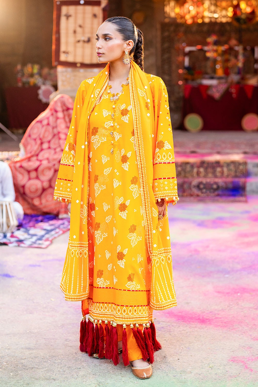 Gul Ahmed | Chunri Lawn 25 | CL-52177 A