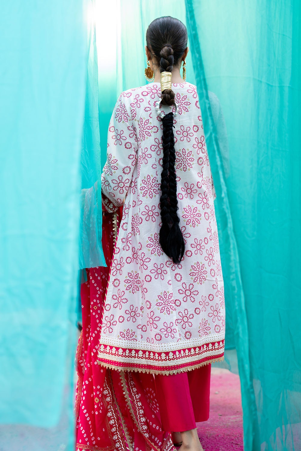 Gul Ahmed | Chunri Lawn 25 | CL-52411 A