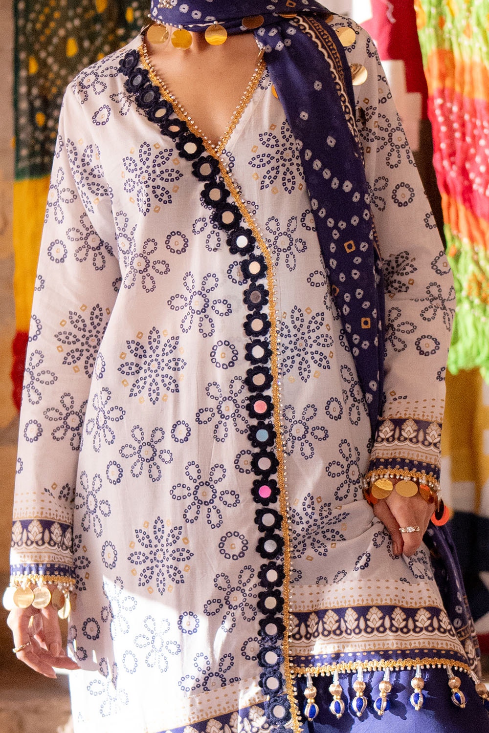 Gul Ahmed | Chunri Lawn 25 | CL-52411 B