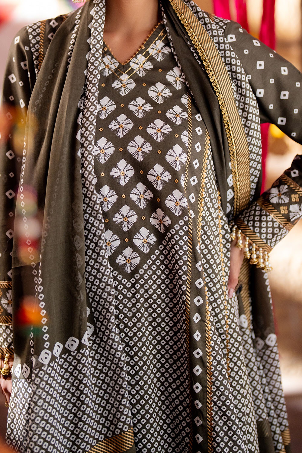 Gul Ahmed | Chunri Lawn 25 | CL-52401 B