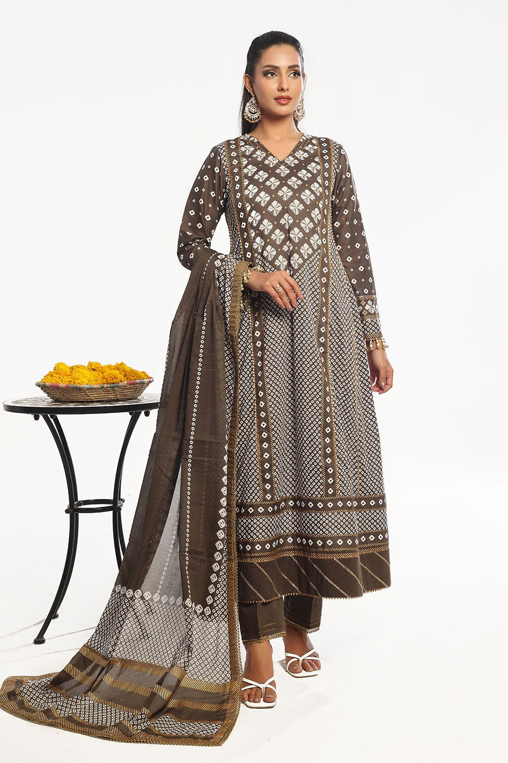 Gul Ahmed | Chunri Lawn 25 | CL-52401 B