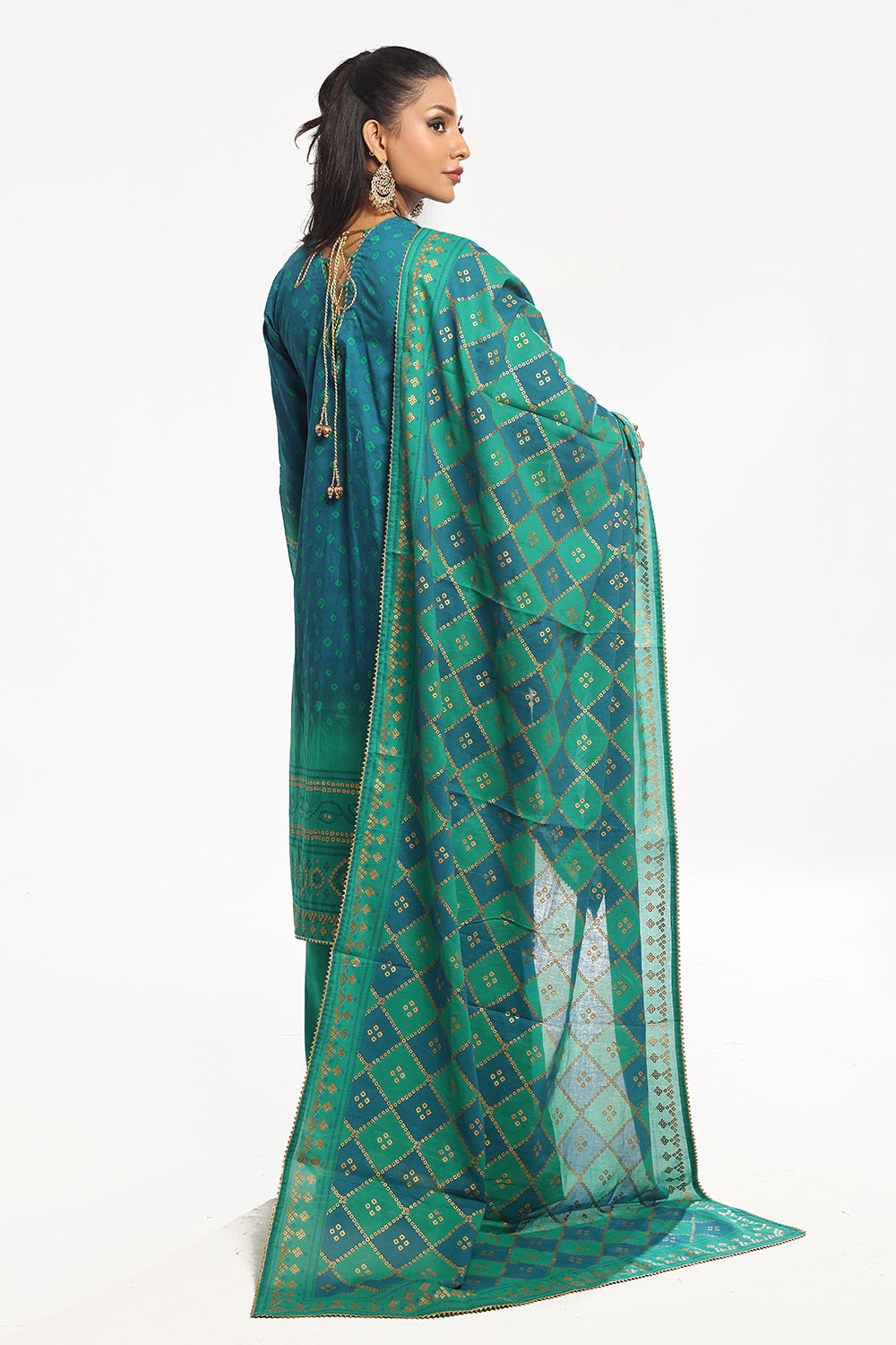 Gul Ahmed | Chunri Lawn 25 | CL-52410 A