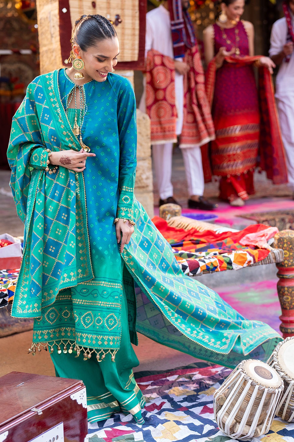 Gul Ahmed | Chunri Lawn 25 | CL-52410 A