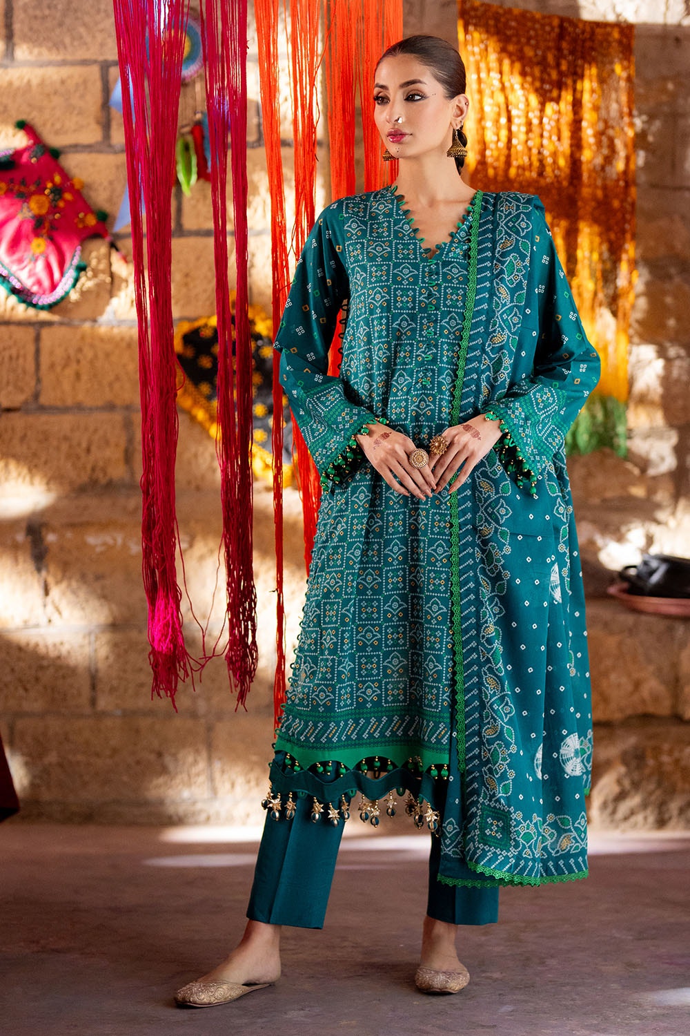 Gul Ahmed | Chunri Lawn 25 | CL-52484 A
