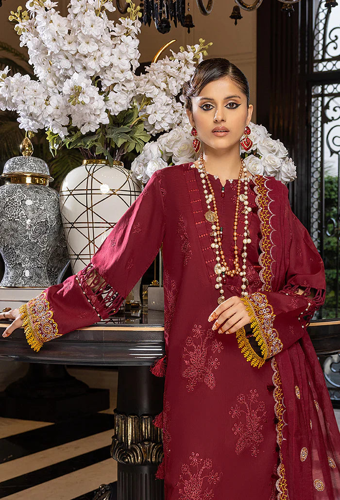 Humdum | Charlotte Chikankari  Lawn | D08