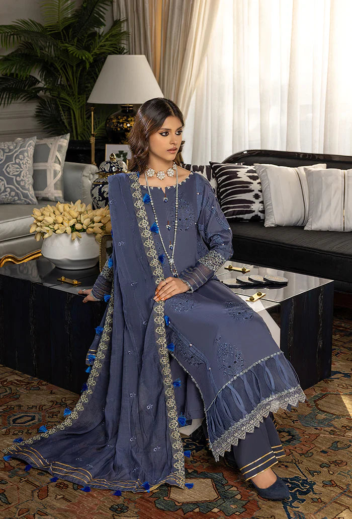 Humdum | Charlotte Chikankari  Lawn | D02