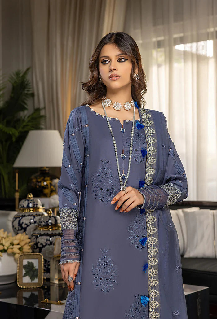 Humdum | Charlotte Chikankari  Lawn | D02