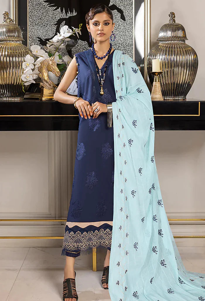 Humdum | Charlotte Chikankari  Lawn | D09