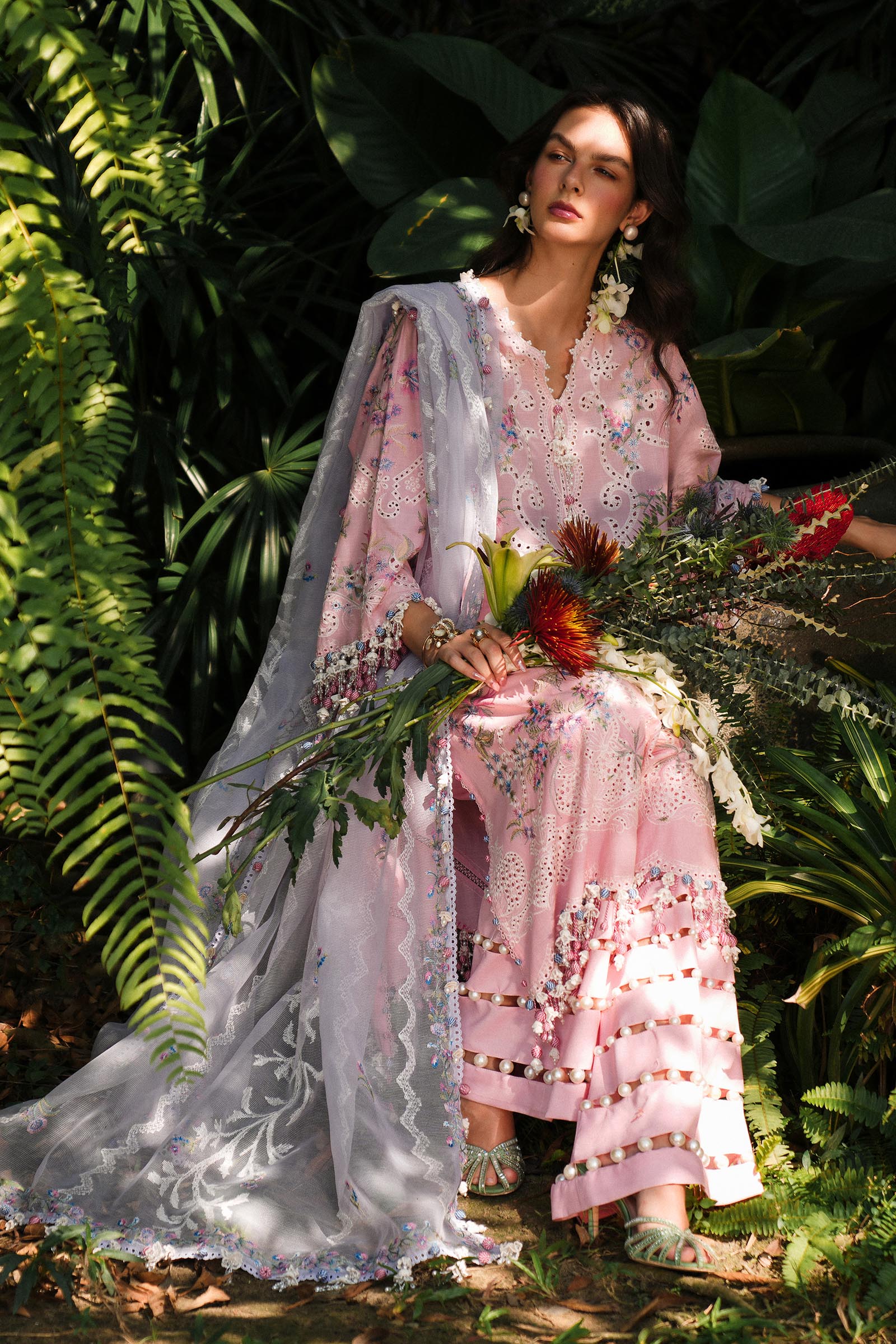Sana Safinaz | Luxury Lawn 25 | L251-001B-3CT