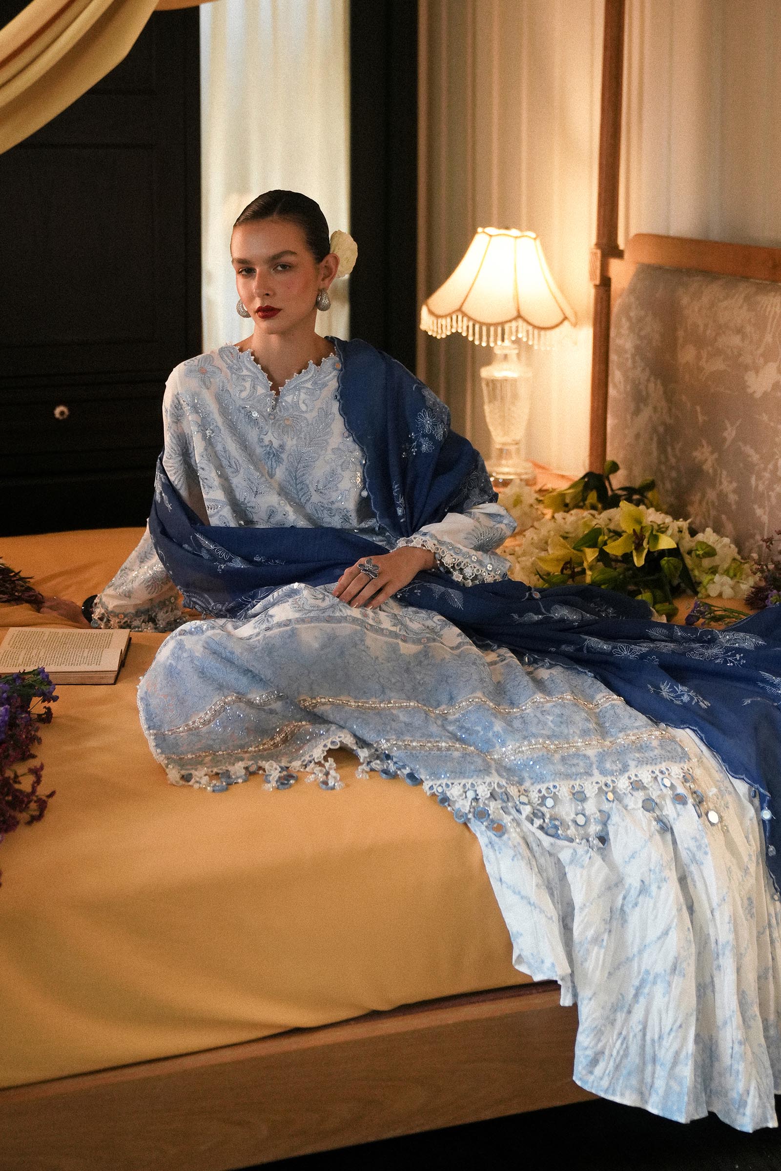 Sana Safinaz | Luxury Lawn 25 | L251-002A-3DI