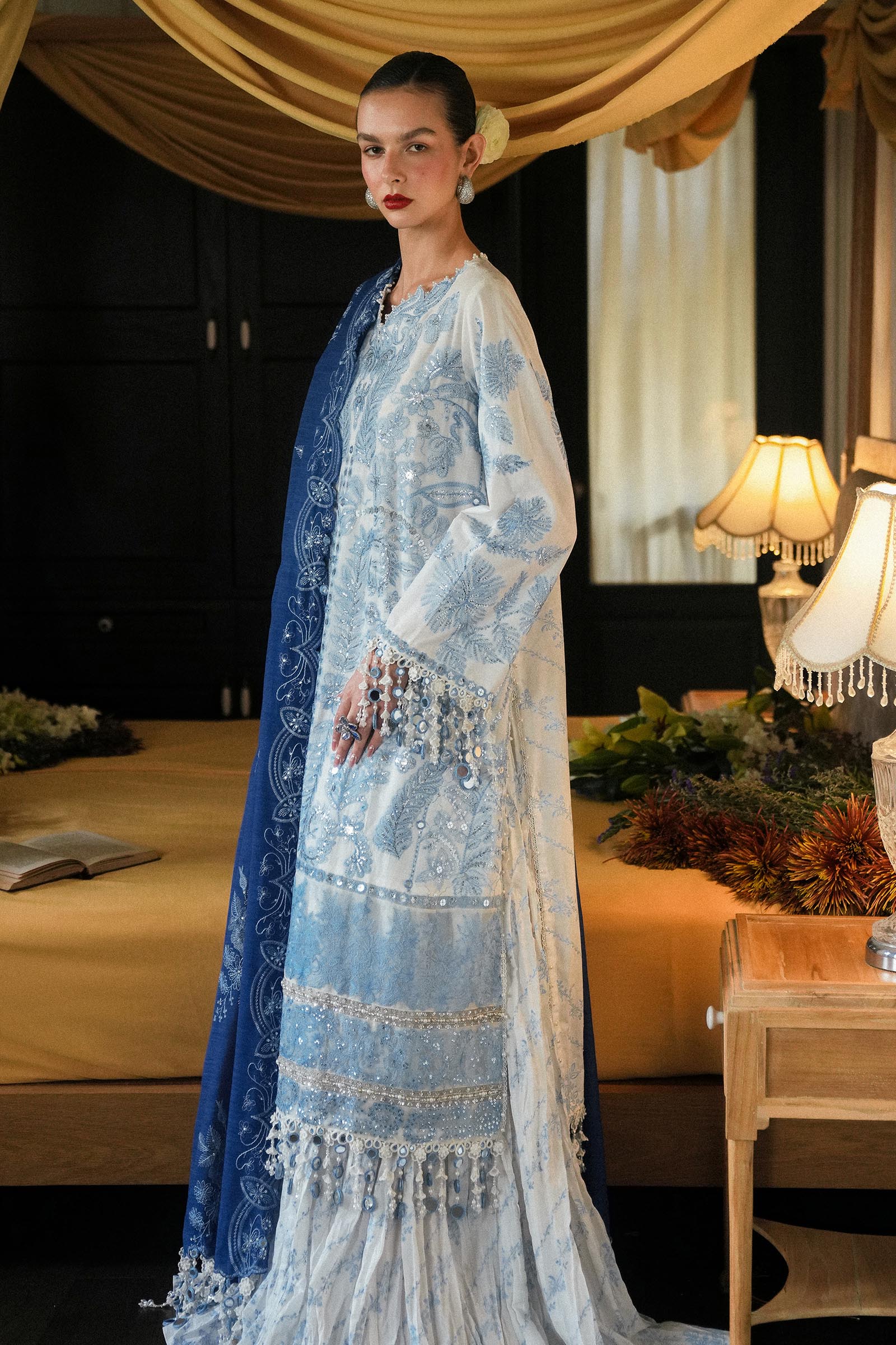 Sana Safinaz | Luxury Lawn 25 | L251-002A-3DI