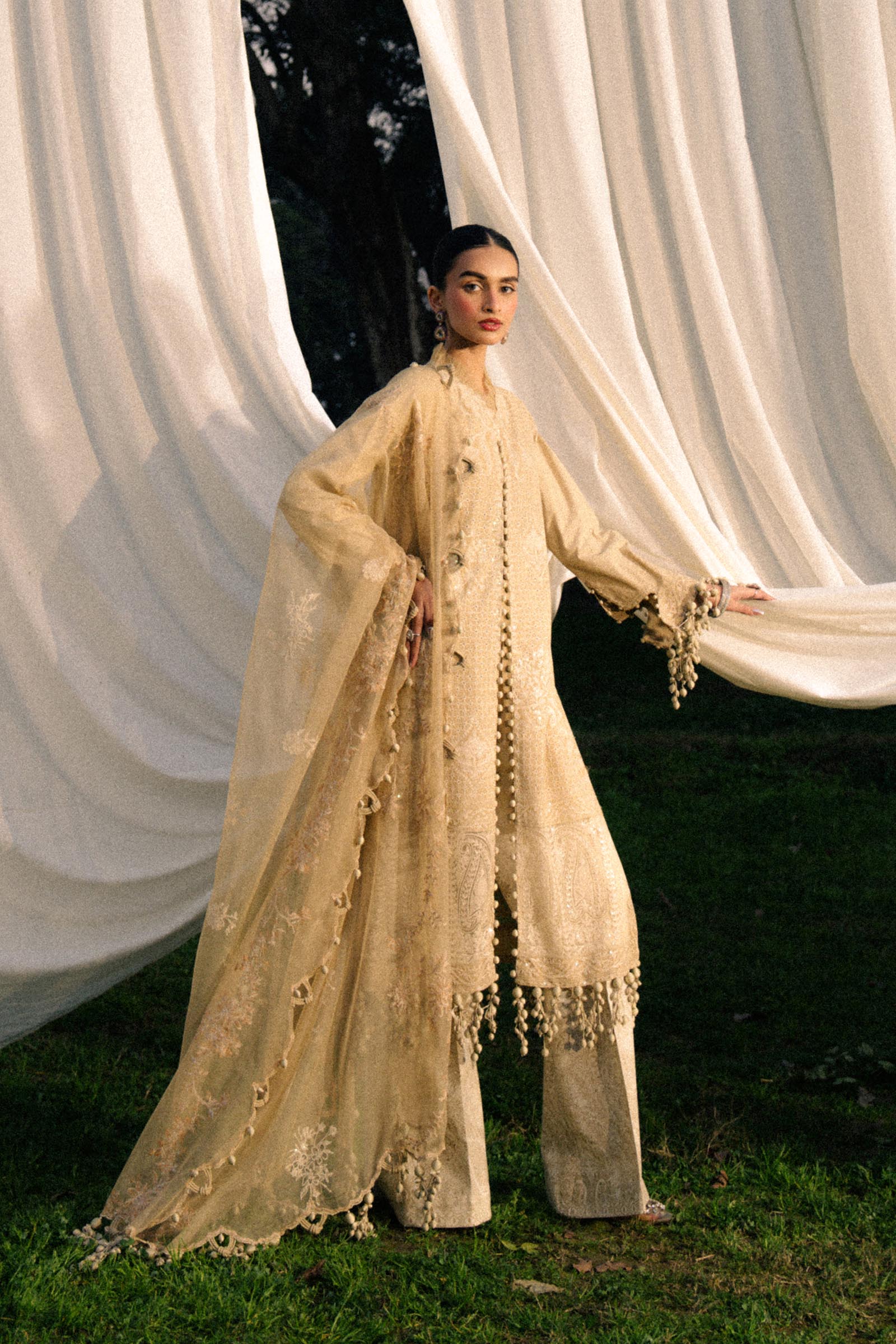 Sana Safinaz | Luxury Lawn 25 | L251-004A-3CT