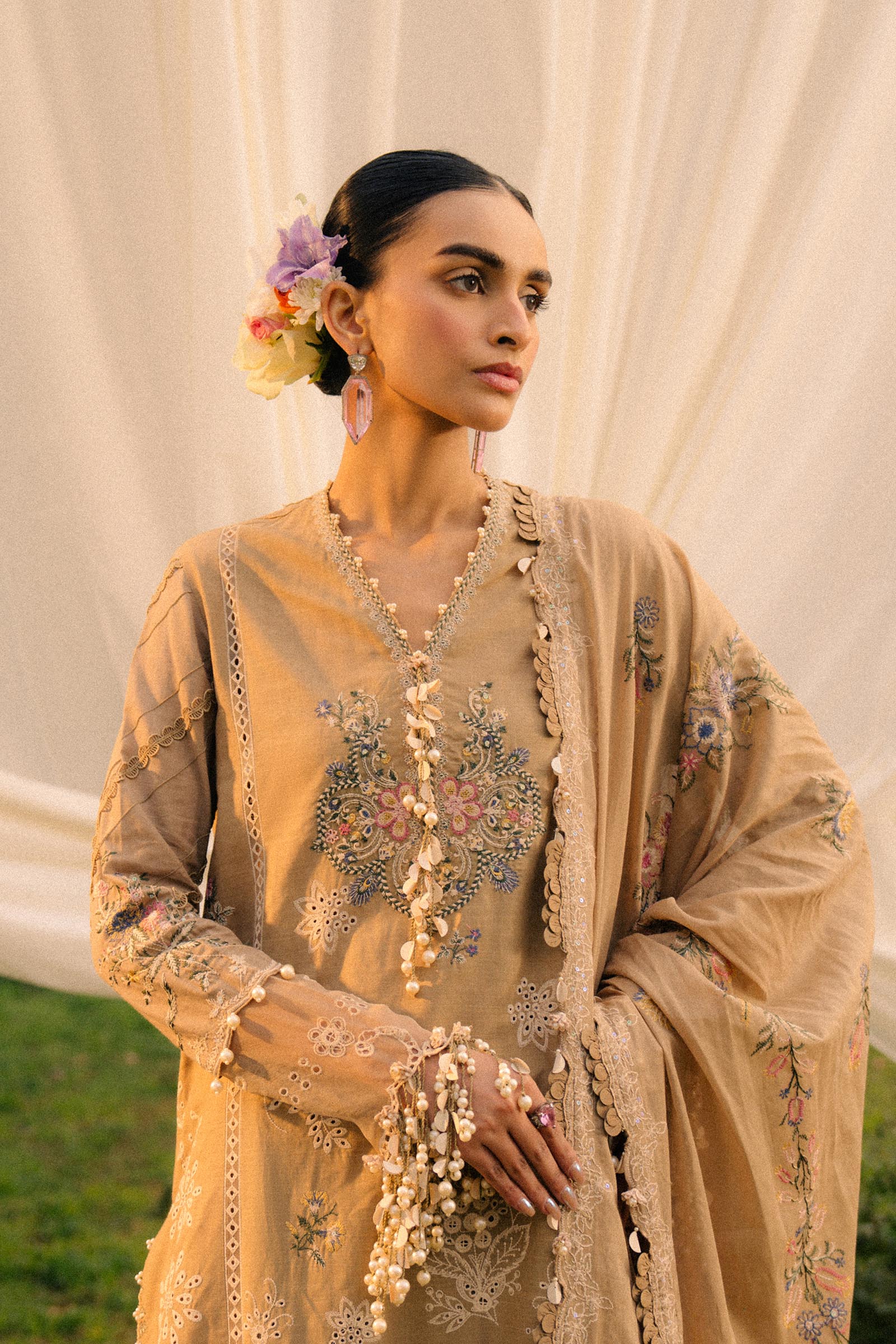 Sana Safinaz | Luxury Lawn 25 | L251-006A-3CH