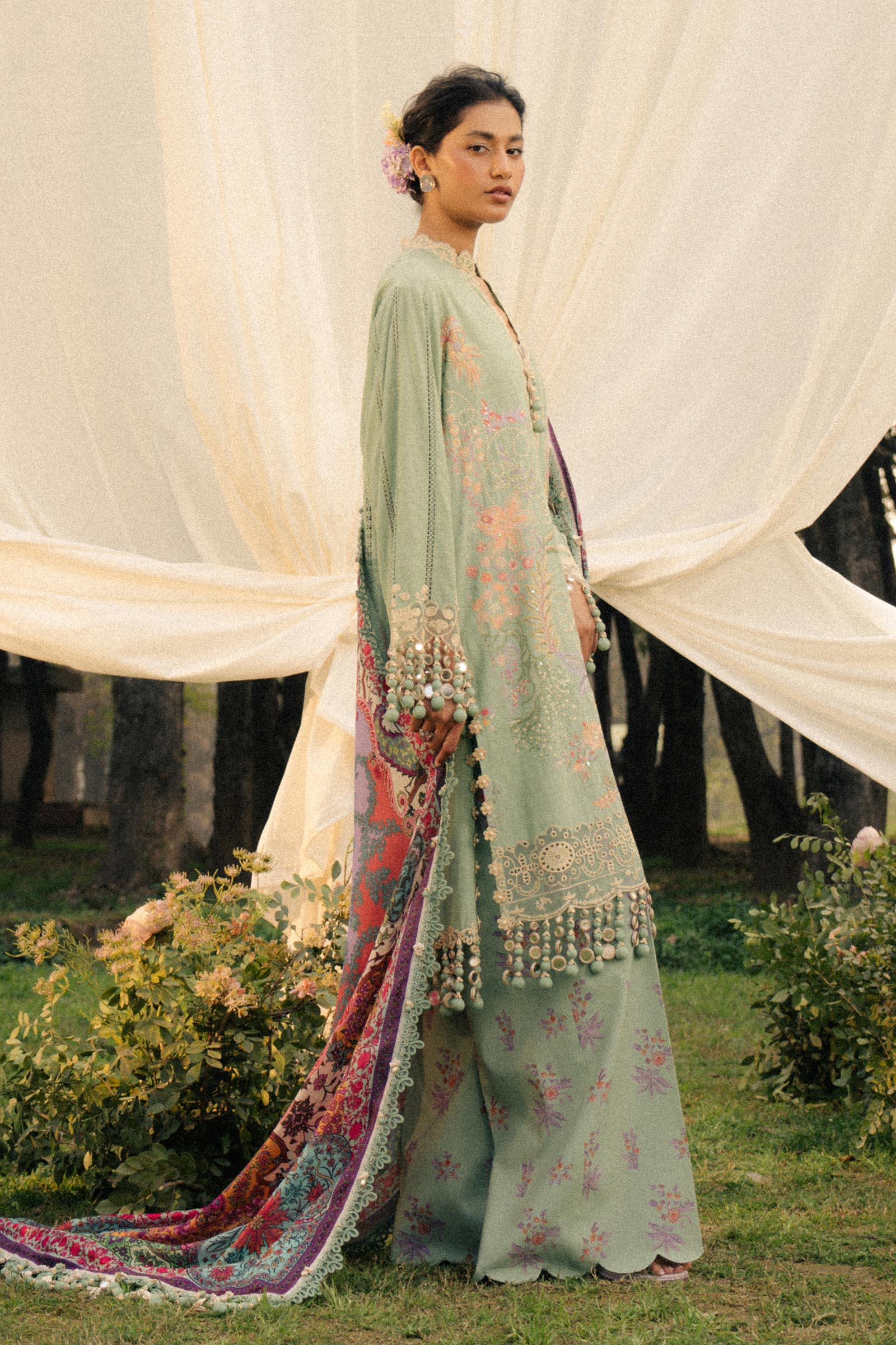 Sana Safinaz | Luxury Lawn 25 | L251-007B-3CT